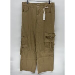 New Red Marine Baggy Utility Tan Cargo Pants Military Women 13